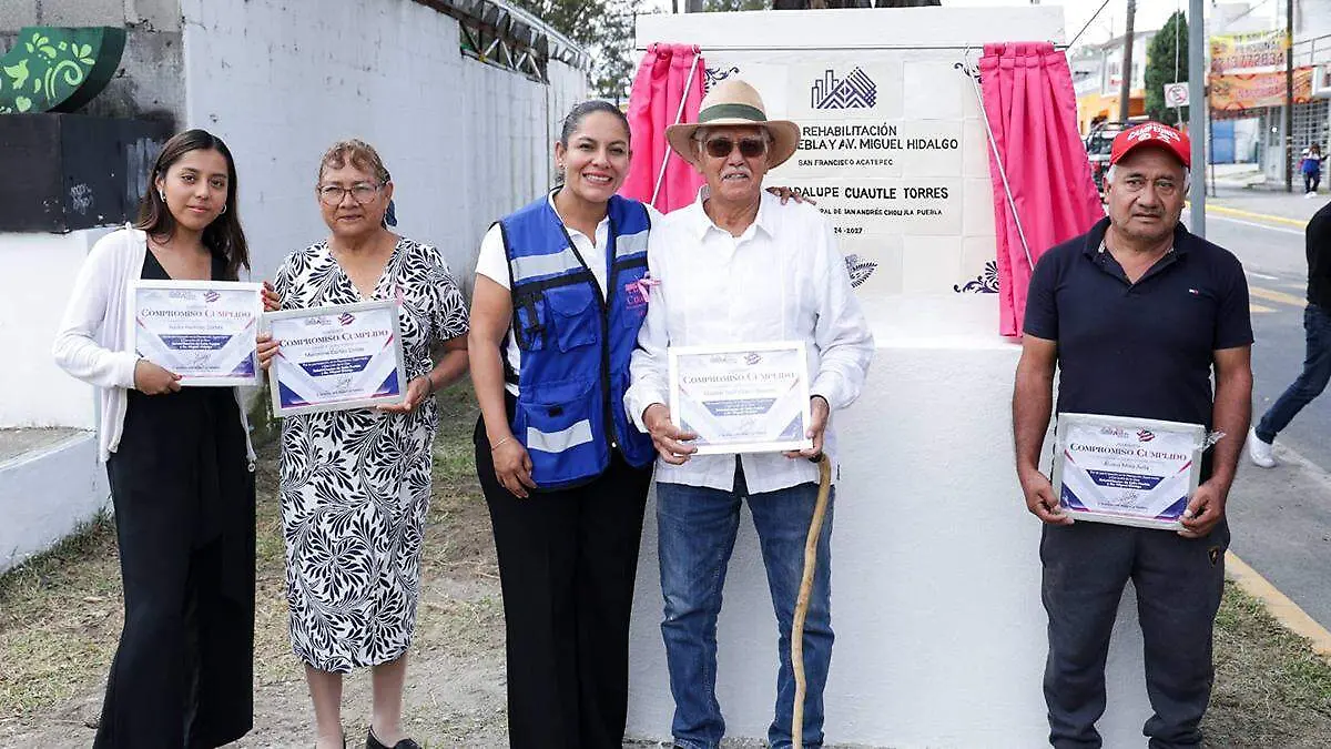 El Gobierno de San Andrés Cholula refrenda su compromiso de fortalecer la infraestructura vial