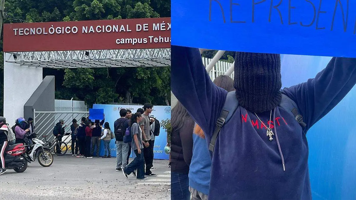 Instituto Tecnológico de Tehuacán se va a paro 