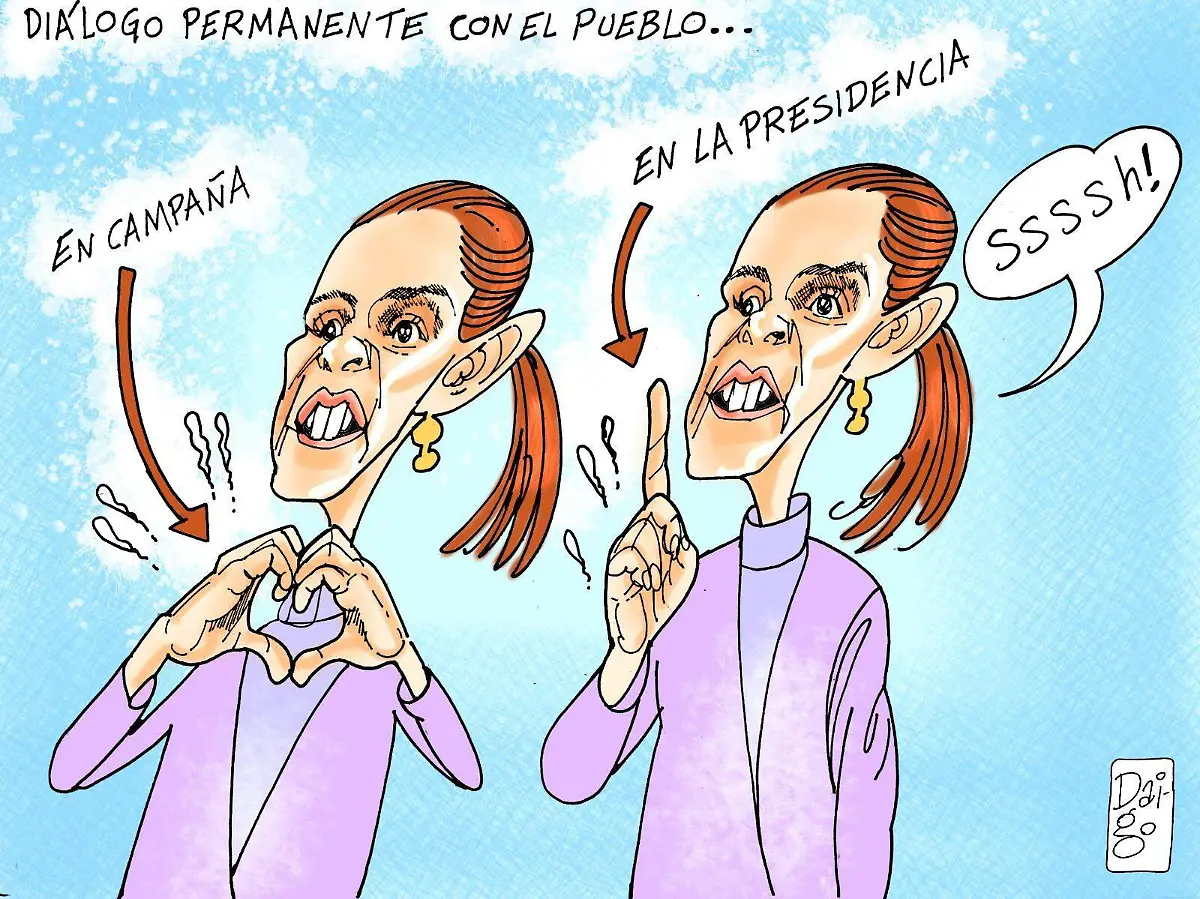 Diálogo permanente con el pueblo...