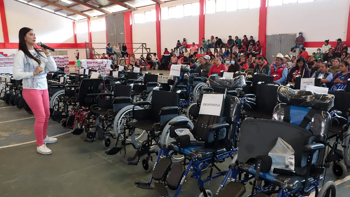 Donación de aparatos rehabilitatorios y ayudas funcionales