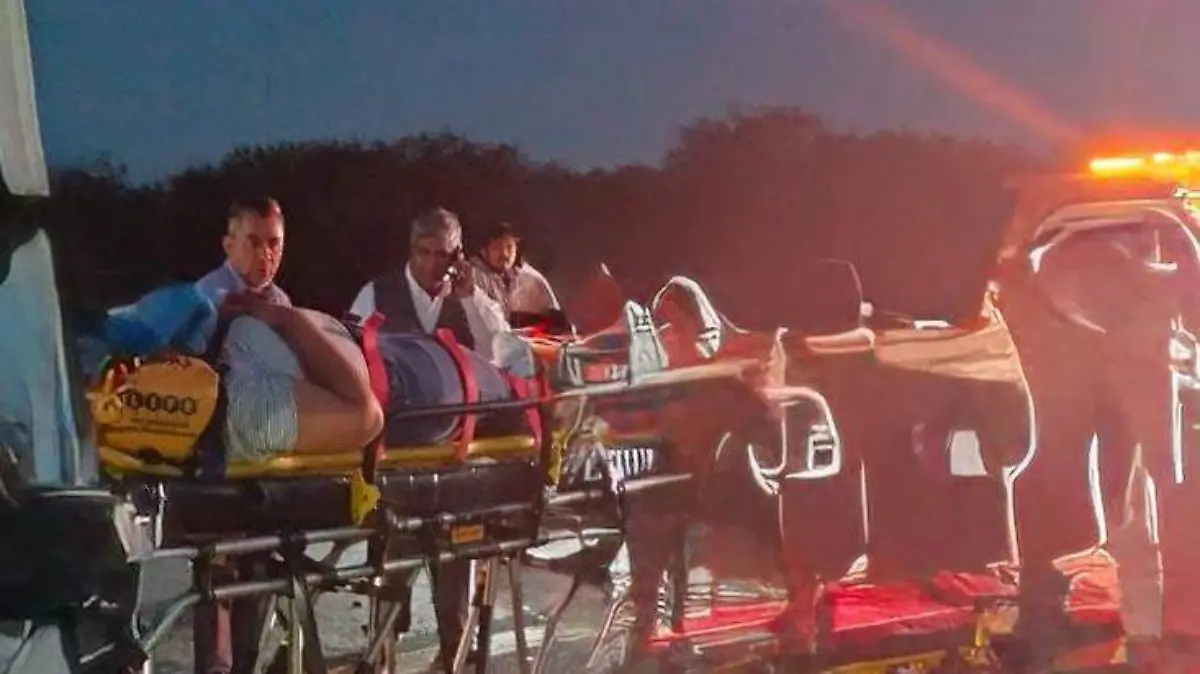 Se reportan tres heridos de gravedad