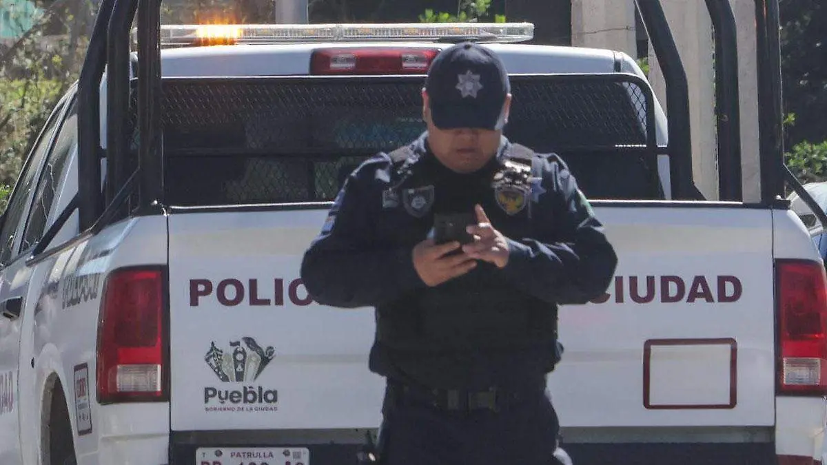 Policías en la zona del hallazgo