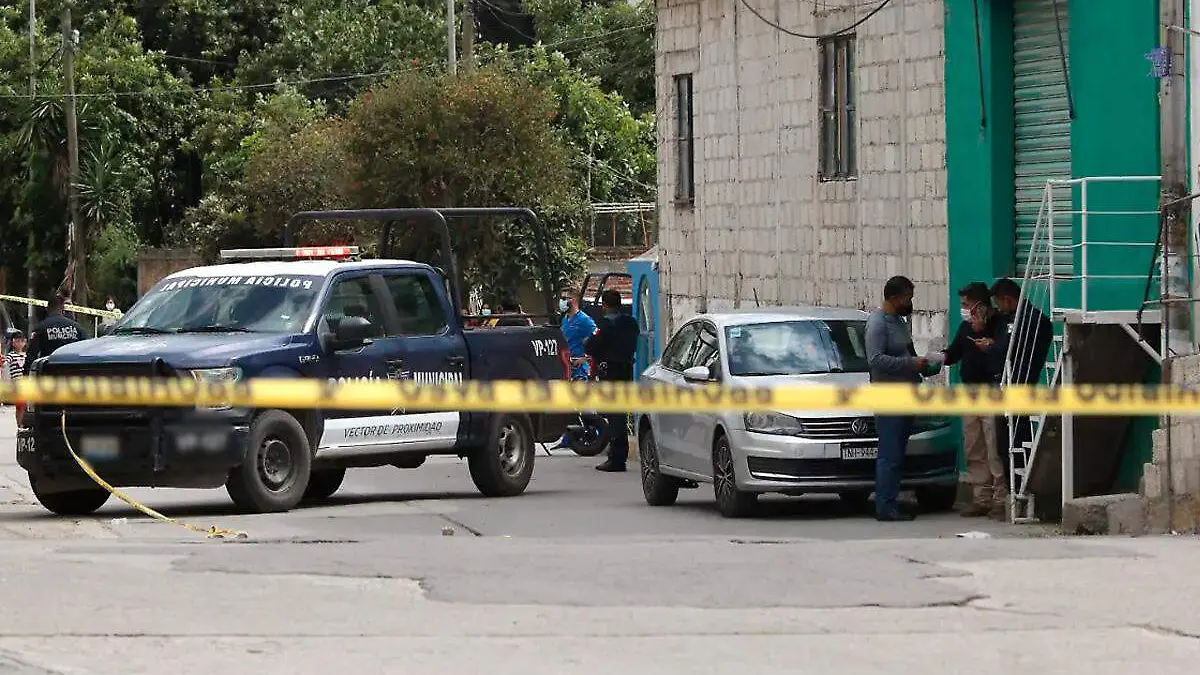 policia durante movilizacion