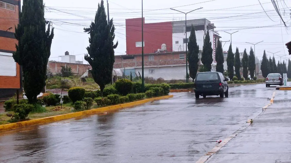 Las imágenes dan cuenta de que el agua no respetó espacios
