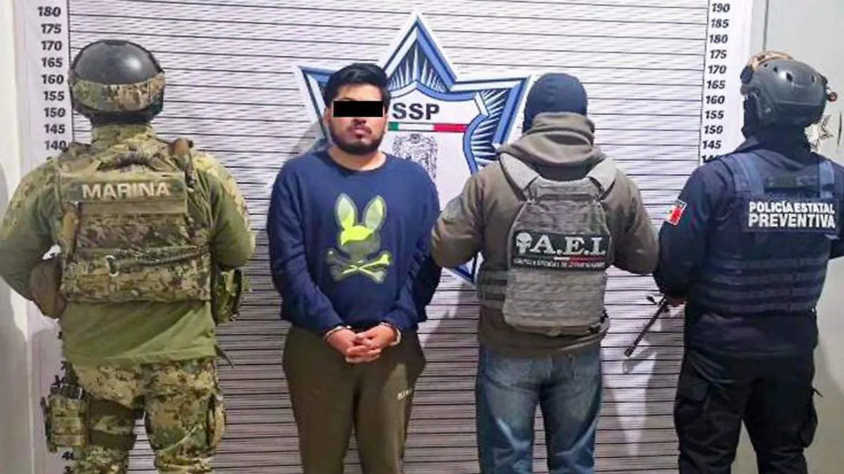 Elián Abimael N, alias 'El Shower', detenido acusado de delitos de alto impacto en el Triángulo Rojo