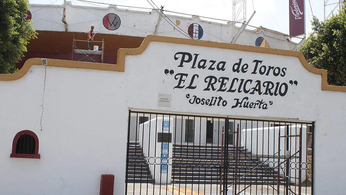 La Plaza de Toros El Relicario, ubicada en la zona de Los Fuertes de Loreto y Guadalupe, fue inaugurada en 1988