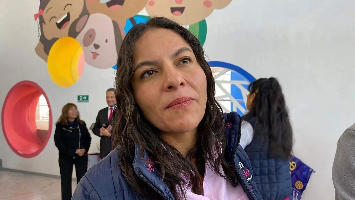 La presidenta municipal de San Andrés Cholula, Guadalupe Cuautle Torres