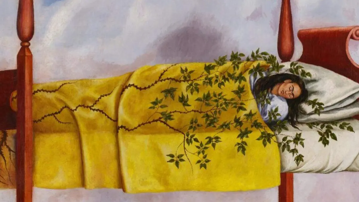 Frida Kahlo obra El Sueño