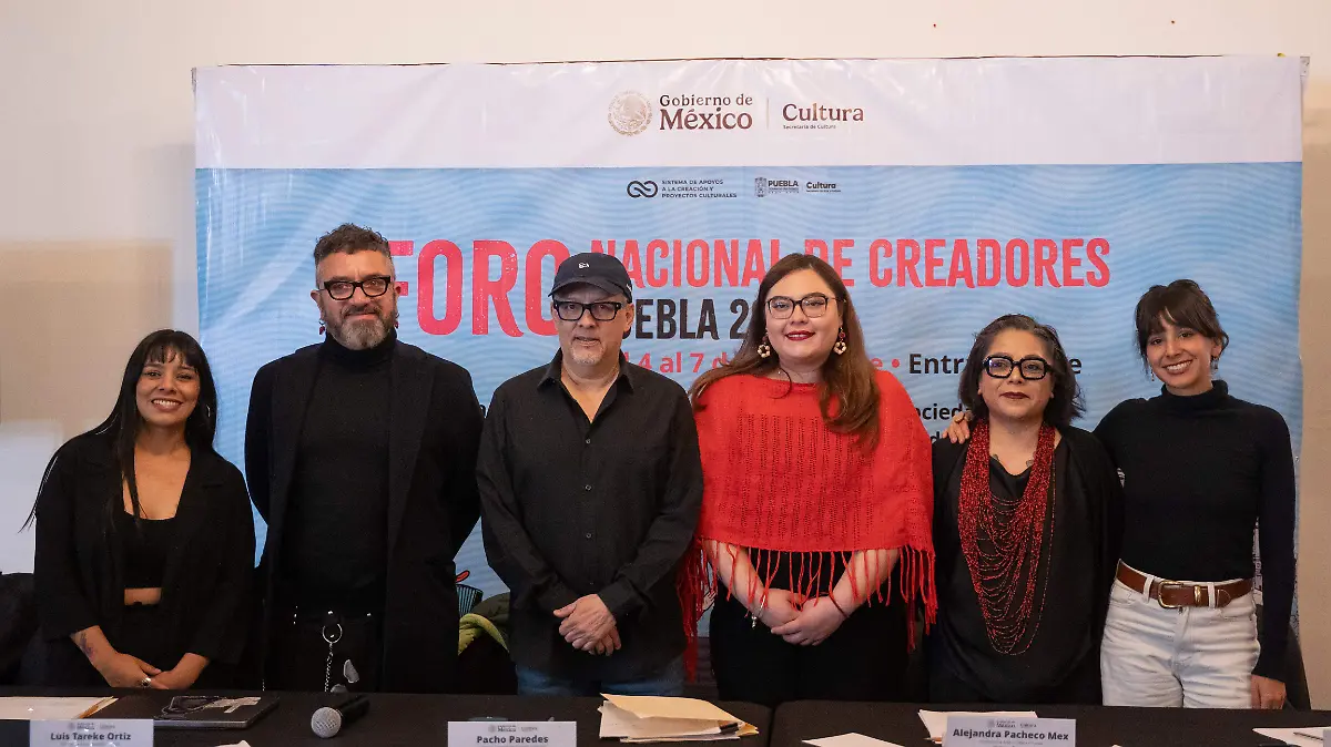 Participarán creadoras y creadores de múltiples disciplinas