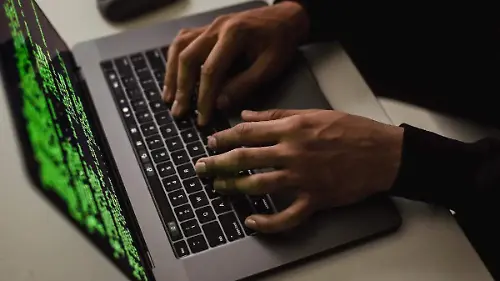 persona utilizando una computadora