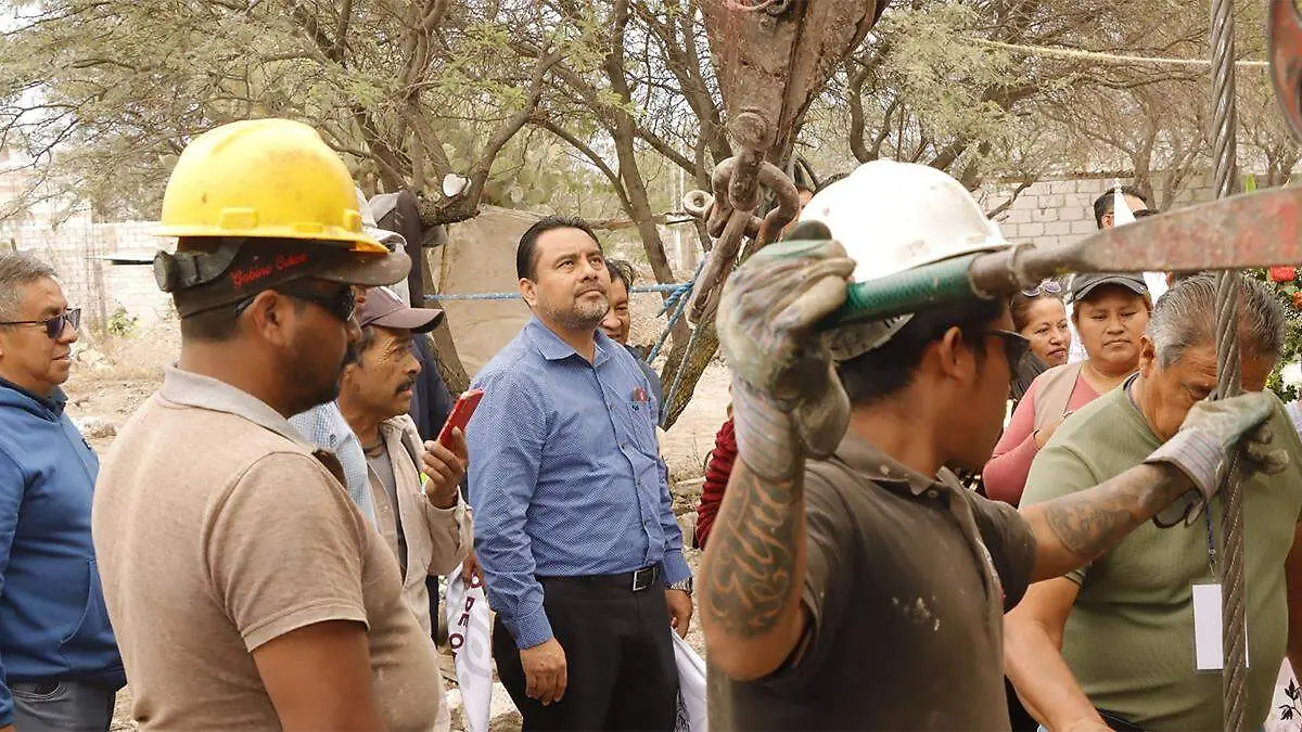 Las autoridades destacaron que la construcción del pozo no solo permitirá ampliar la oferta de agua potable