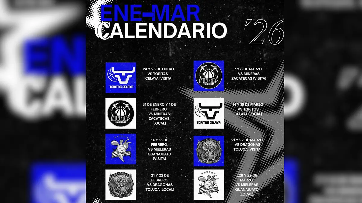 Estrellas de Puebla alista su debut en la Liga de México Femenil, con el calendario 2026 ya definido y el Gimnasio Miguel Hidalgo listo para recibir el juego inaugural