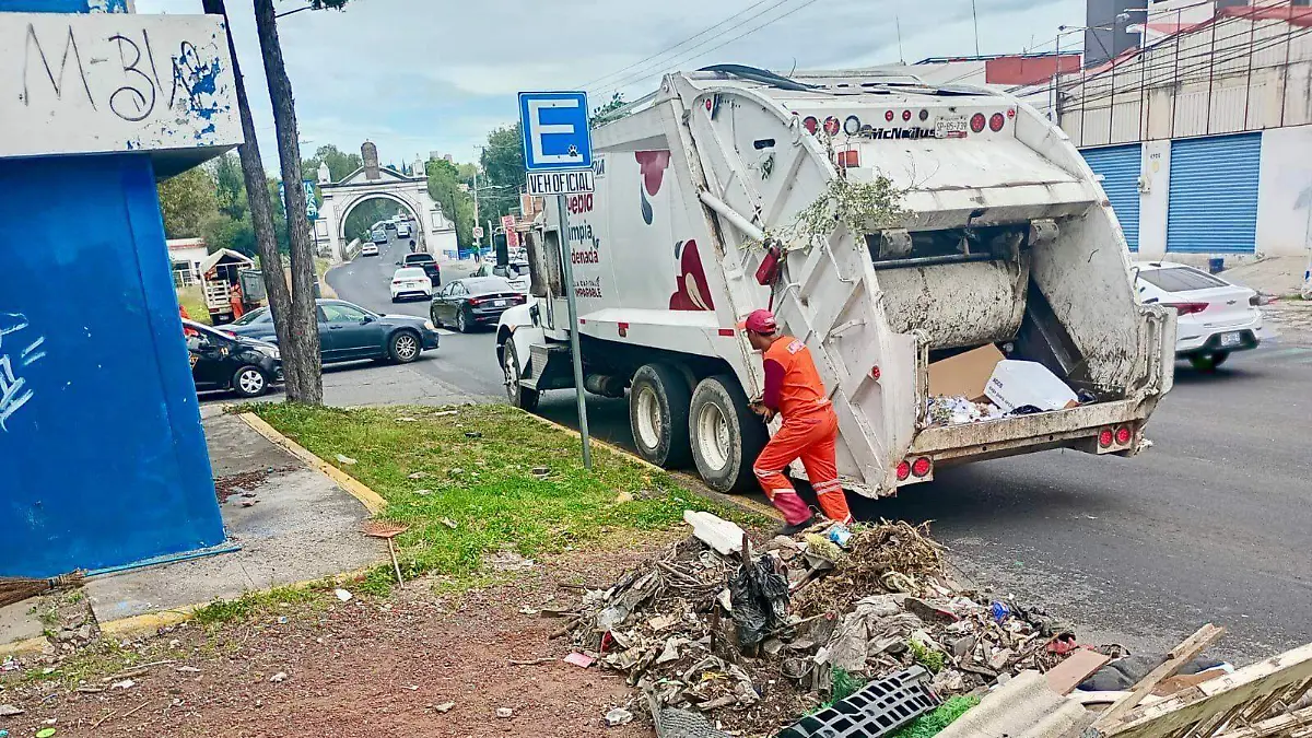 Puebla y Cholula suspenderán recolección de basura el 1 de enero