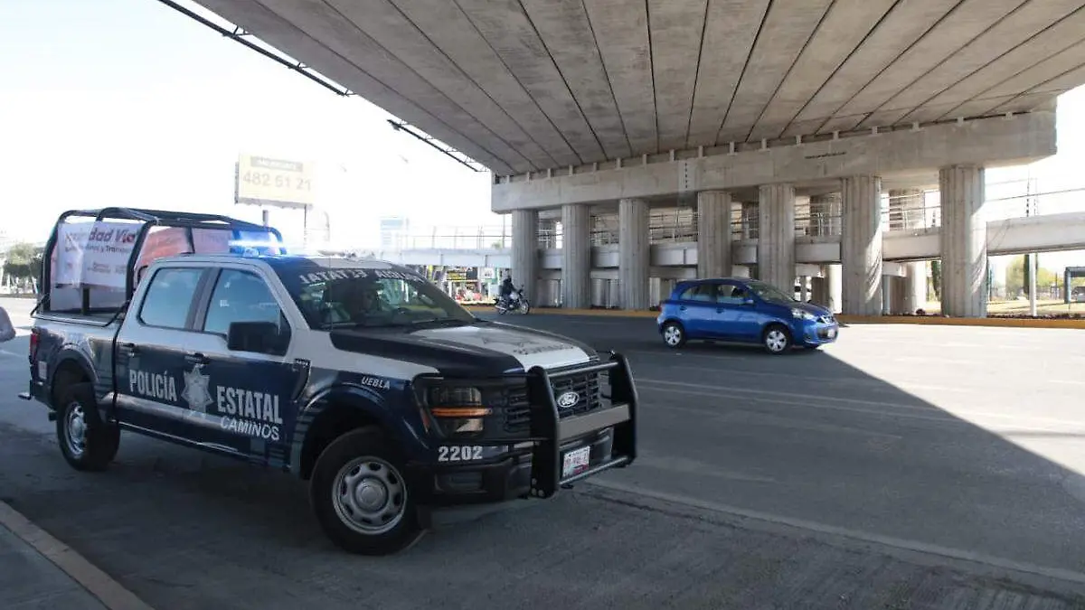 operativo de movilidad en calles de Puebla