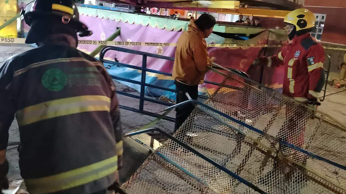 Un incidente en la feria de Lomas de Castillotla dejó tres personas lesionadas