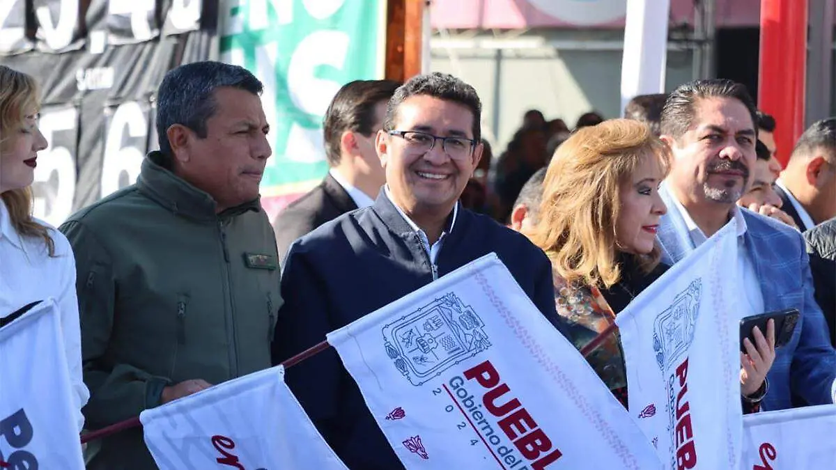 El presidente de la Junta de Gobierno del Congreso de Puebla, Pavel Gaspar Ramírez
