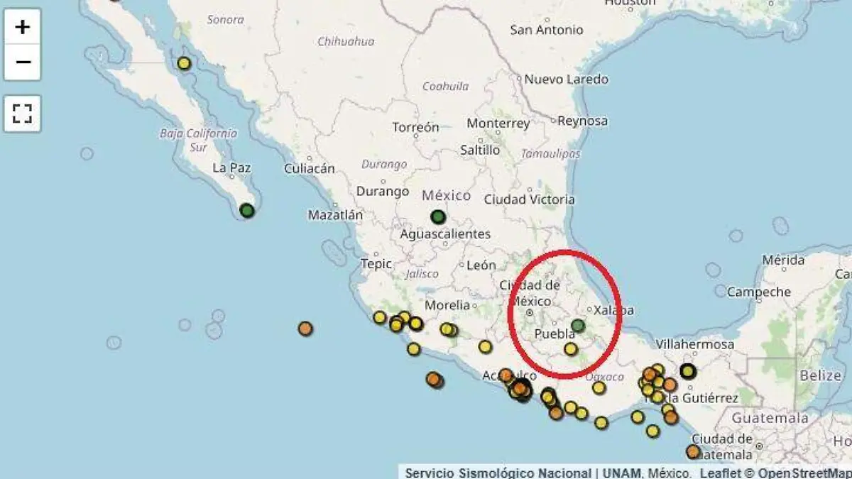 La tierra volvió a moverse en el sur y este de Puebla