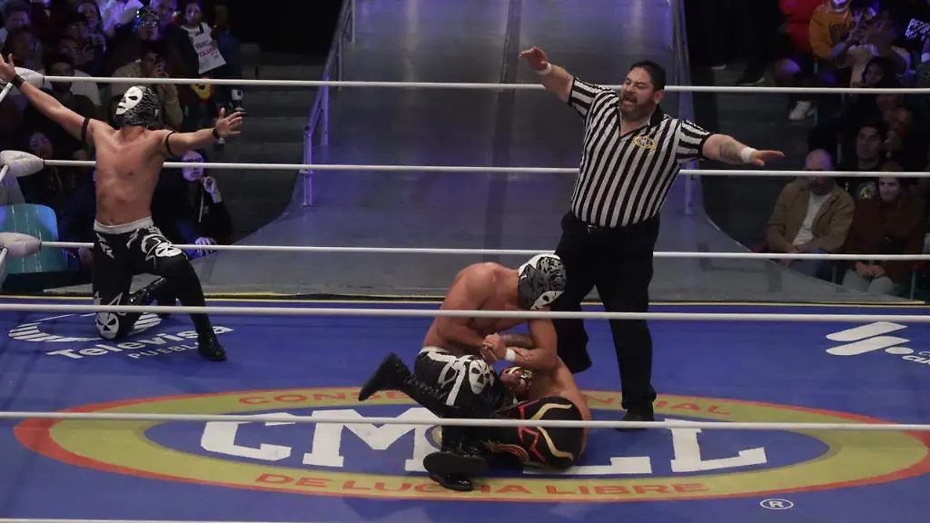 Los Calavera se llevaron el cuadrangular de parejas del lunes clásico en el Templo del Dolor ante unos aguerridos Conjuro y Villano III. 