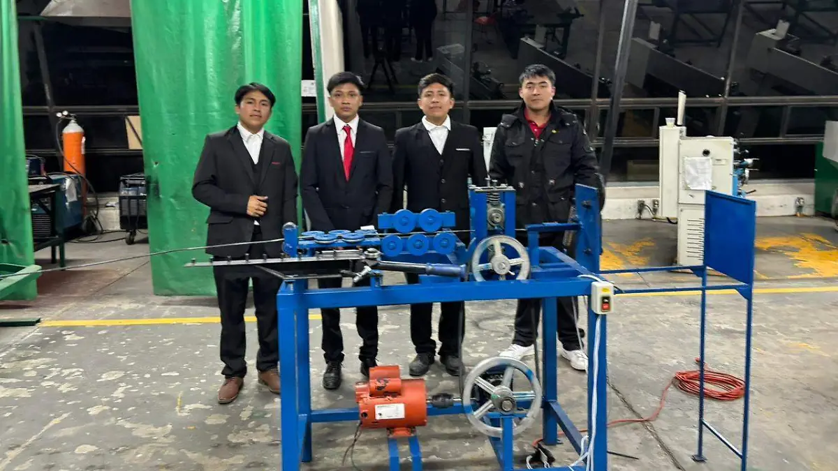 Alumnos de la Ingeniería en Metalmecánica de Huejotzingo logran crear máquina
