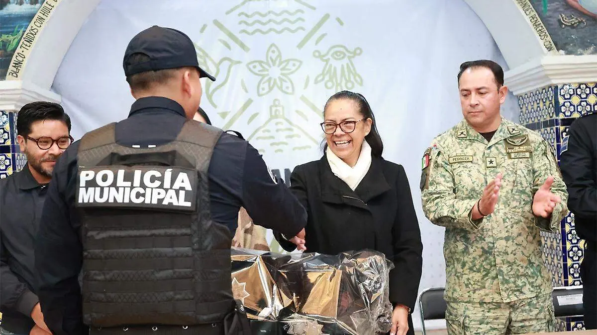 Ariadna Ayala también destacó la participación del sector privado en el fortalecimiento de la seguridad