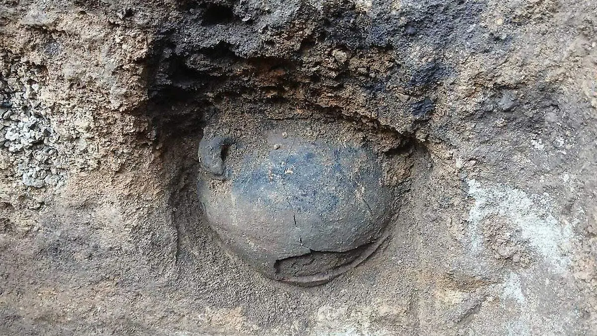 hallan pieza prehispánica en Xiutetelco 