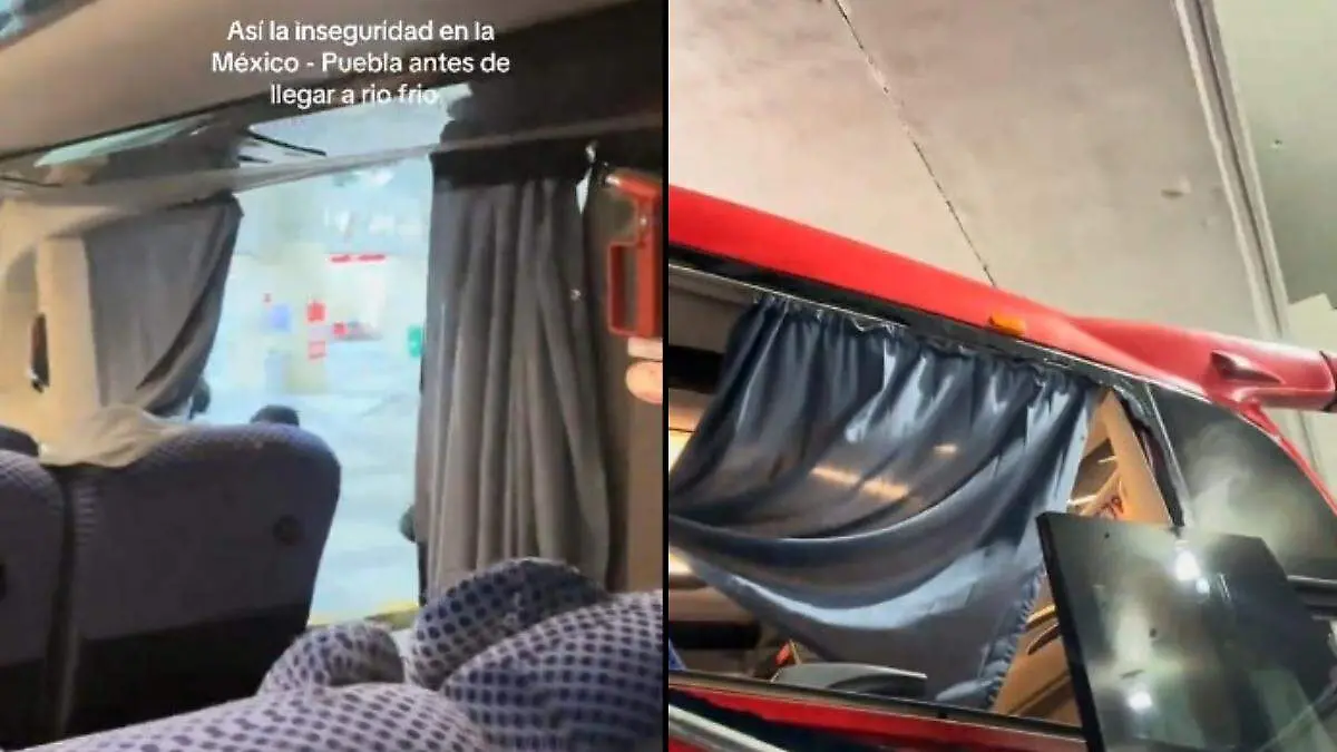 La rápida reacción del conductor evitó un asalto a un autobús ADO