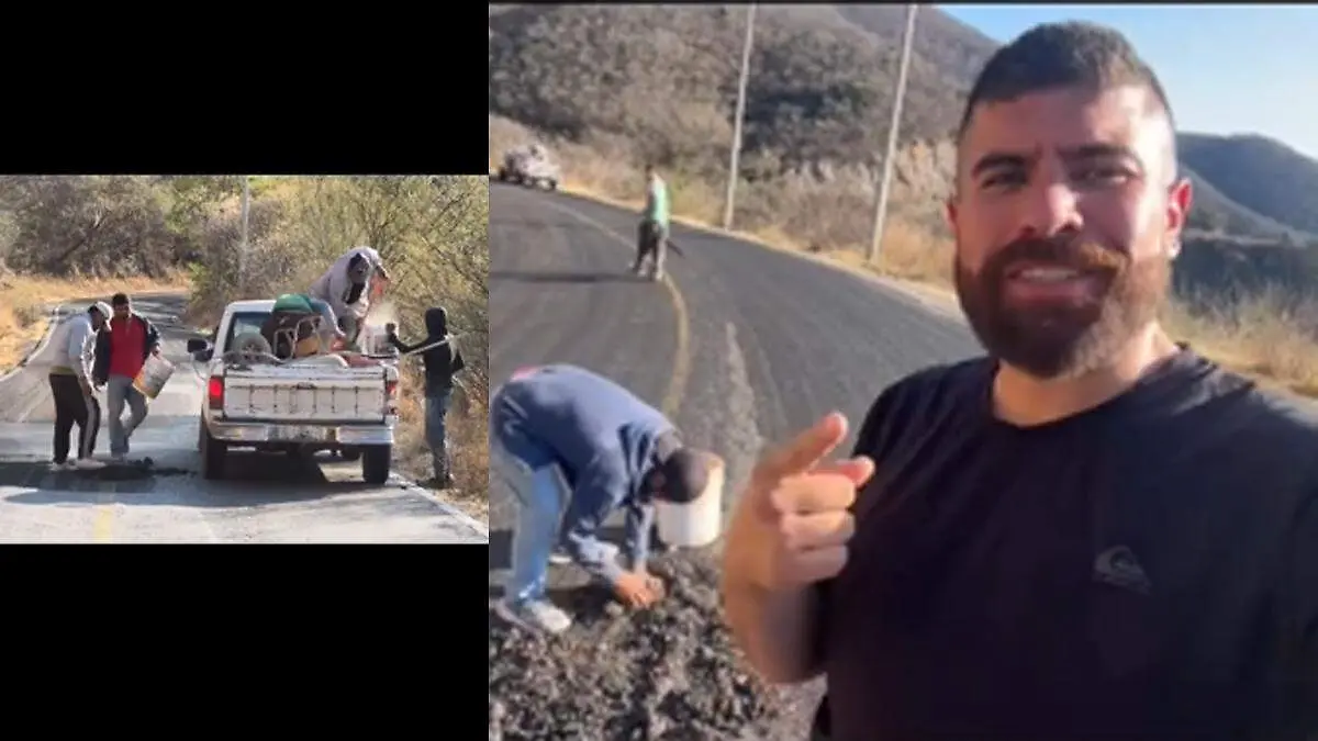 critican a alcalde de piaxtla por presumir bacheo 