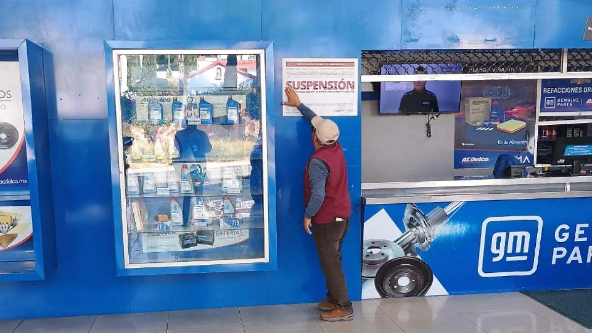 La Profeco impuso una suspensión precautoria a la agencia Chevrolet Montoto