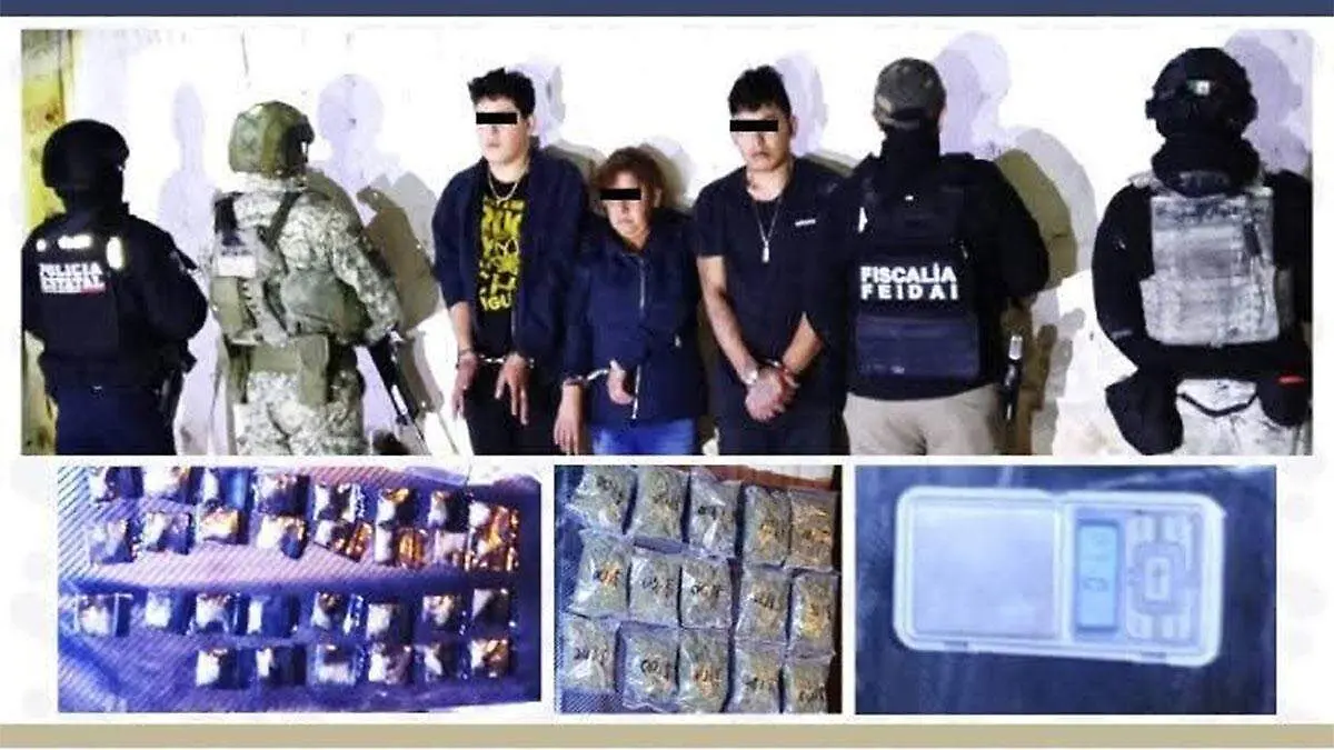 La acción fue resultado de labores de inteligencia de la Fiscalía del Estado