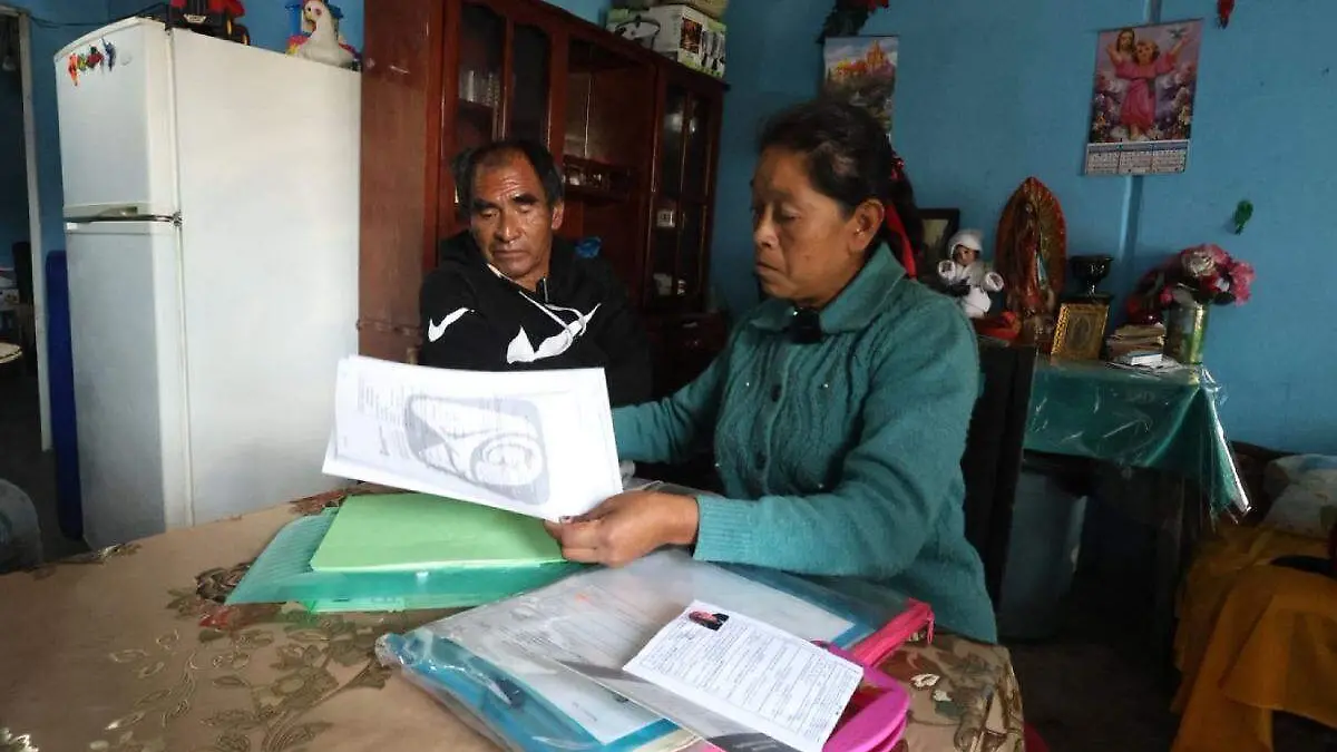 Gregorio Dolores Aguirre y su esposa, caso de empleado sin incapacidades