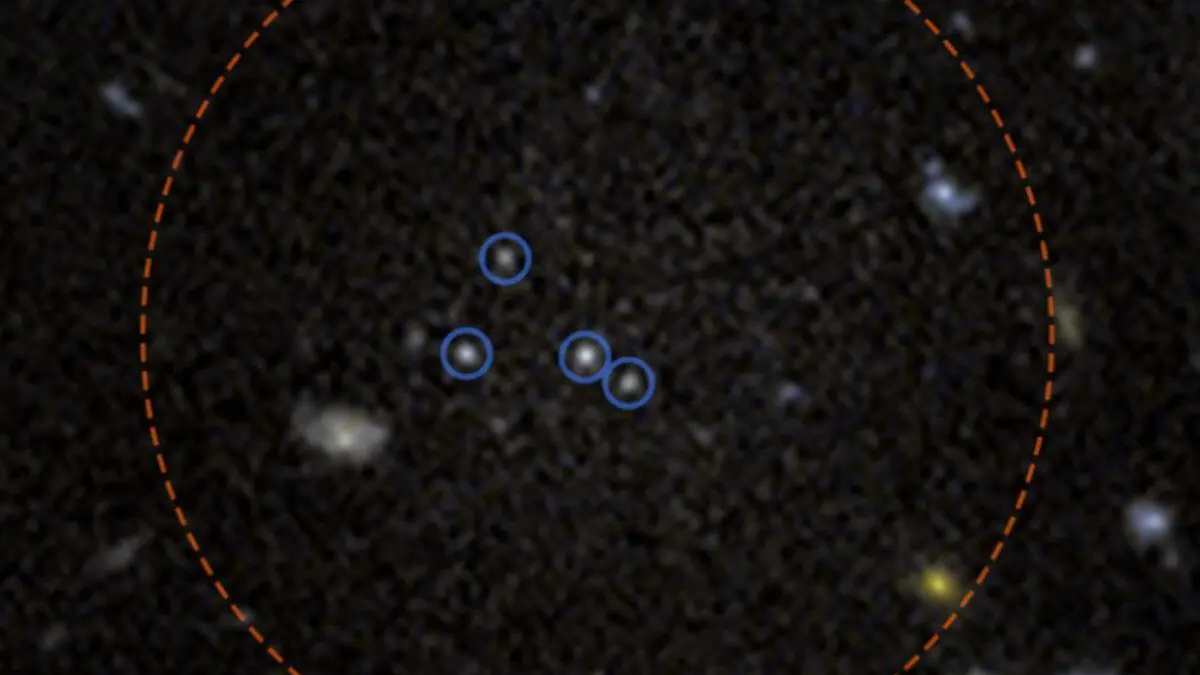 galaxia CDG-2 en el cumulo de Perseo