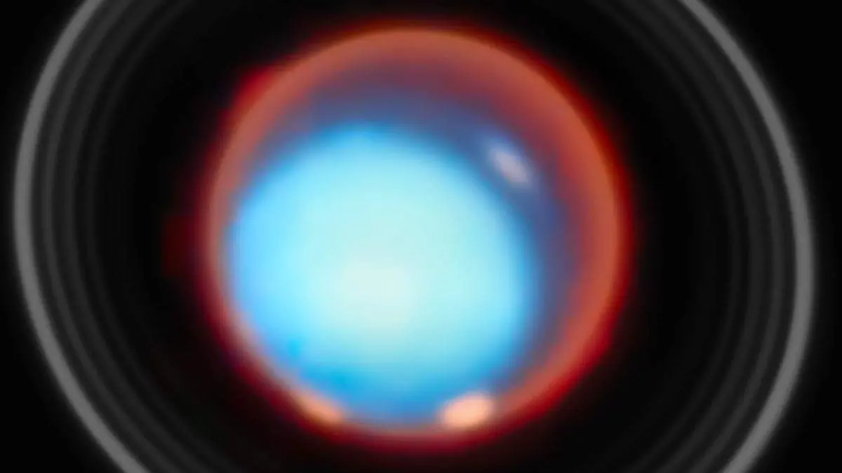 Urano auroras campo magnetico