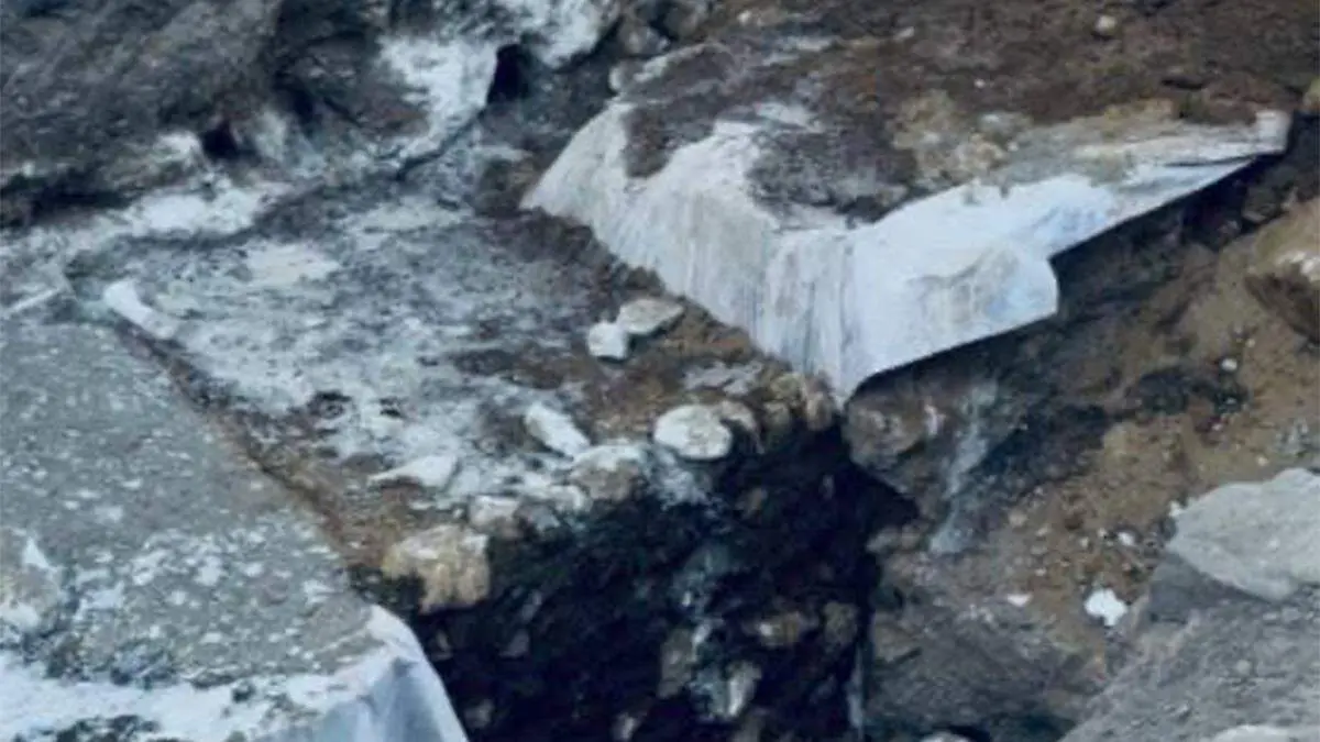 El especialista señaló que en esta ladera no existían registros arqueológicos previos