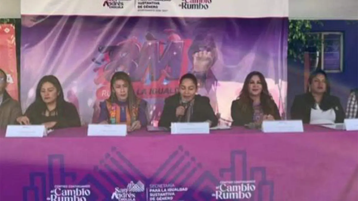 Entre las actividades anunciadas se encuentra el Torneo Femenil Intercomunitario “8M Rumbo a la Igualdad”