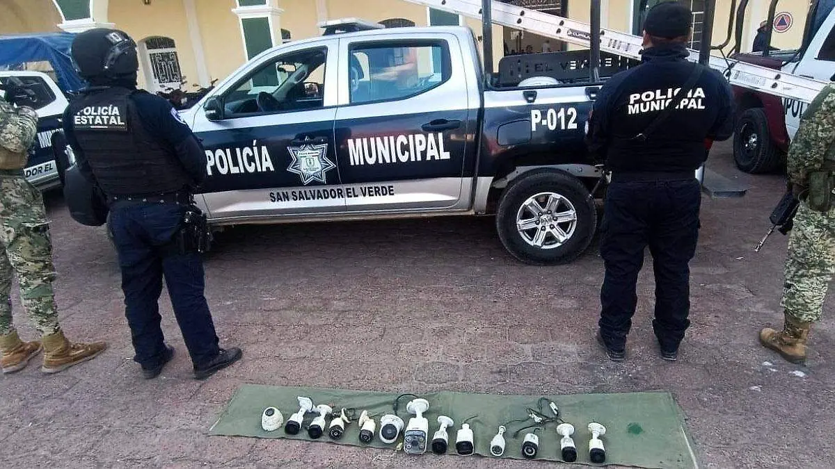 en operativo retiran cámaras en el verde 