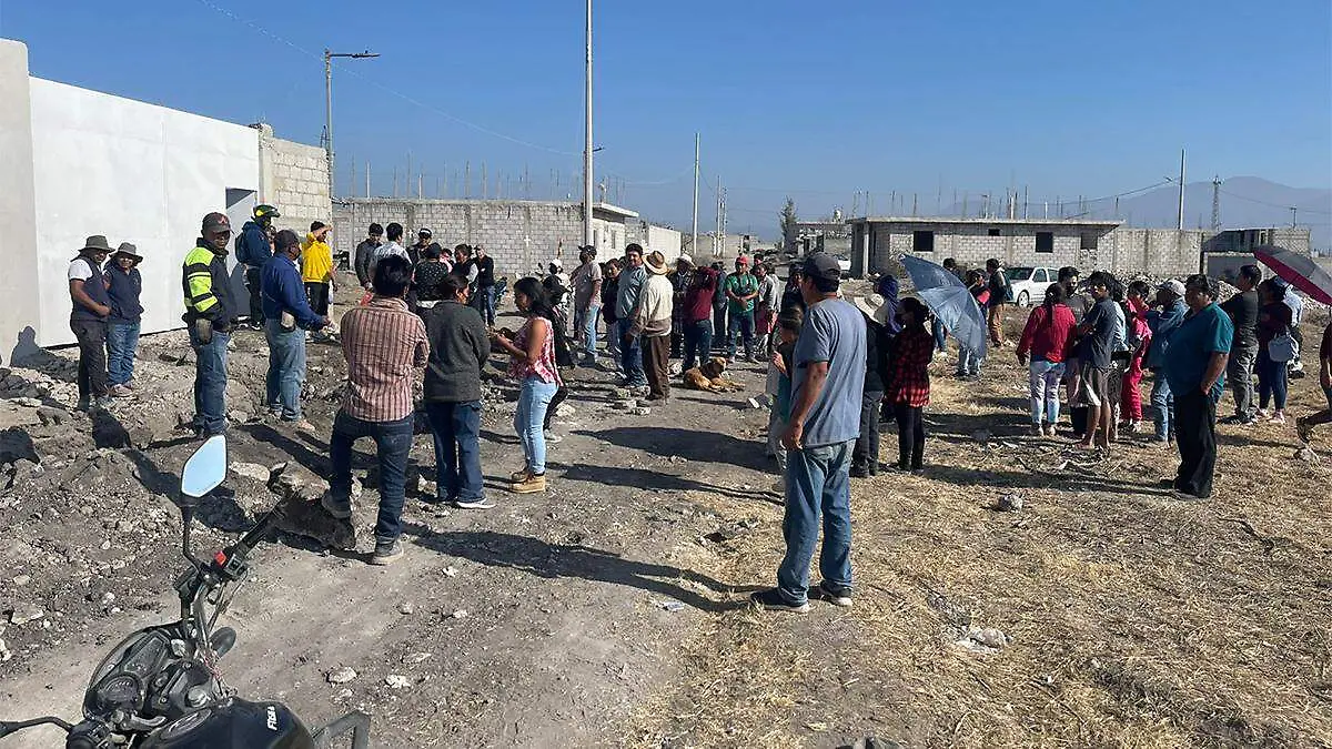 El pozo fue perforado por los propios habitantes