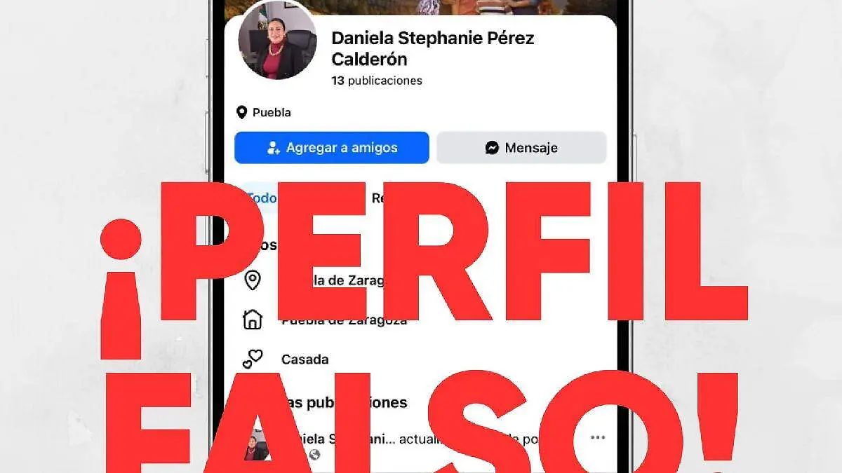 La titular de la Secretaría de Planeación de Puebla, Daniela Pérez Calderón, hace un llamado a ignorar perfiles no autorizados en redes sociales