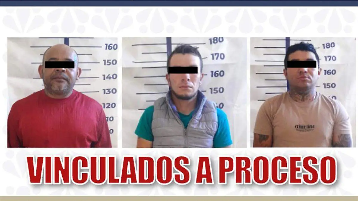 El 4 de marzo de 2026 el juez competente determinó vincular formalmente a proceso a los tres imputados