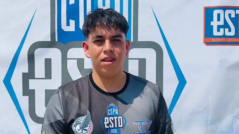 José Manuel Flores Mignon, el autor del primer gol en la Copa ESTO