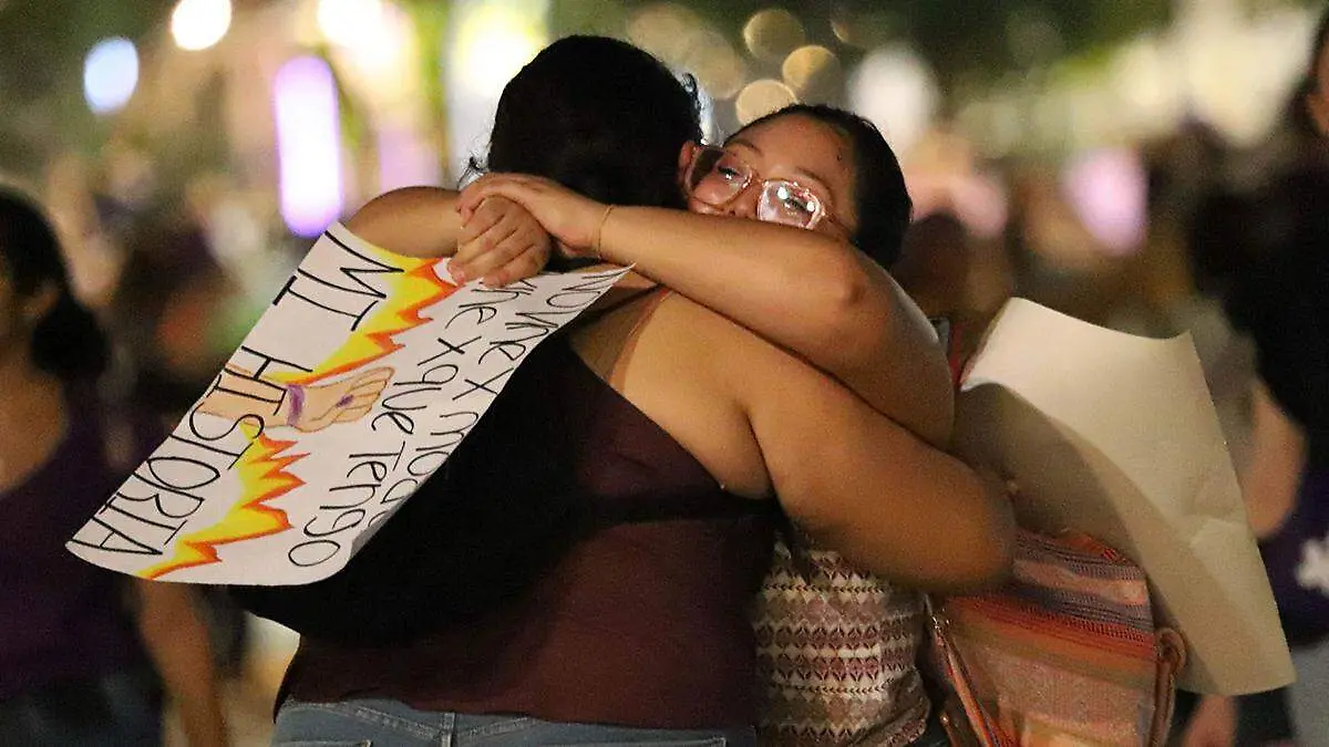 El crecimiento del movimiento feminista en Puebla también se refleja en la dimensión de sus movilizaciones