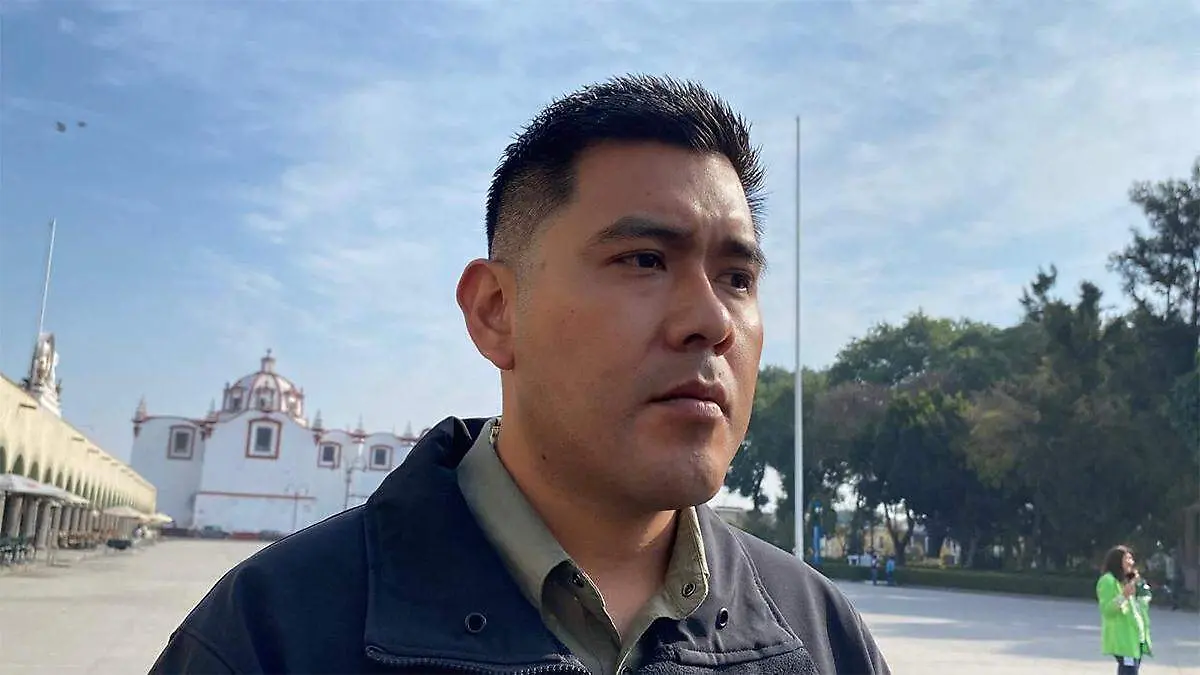 El titular de la Secretaría de Seguridad Ciudadana (SSC) de San Pedro Cholula, Juan Villegas Castillo