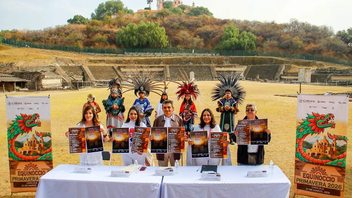 festiva equinoccio de primavera en cholula