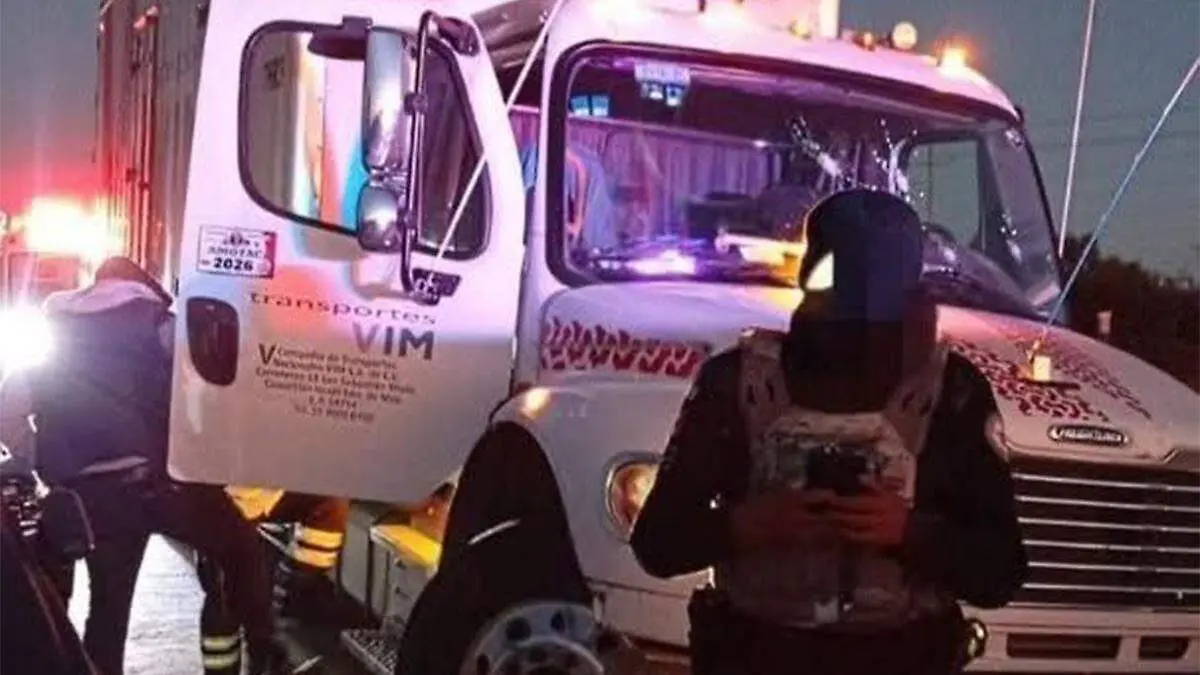 Elementos de la Guardia Nacional y de la Secretaría de Seguridad Pública estatal acordonaron la zona