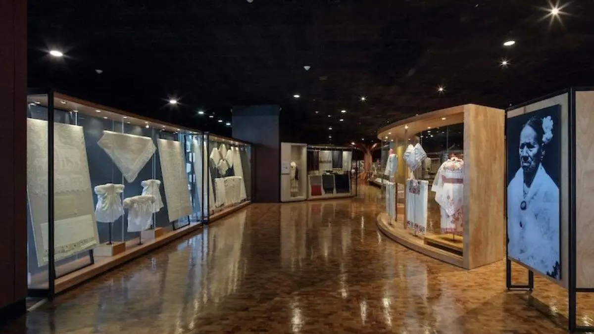 Piezas artesanales en el Museo de Antropologia