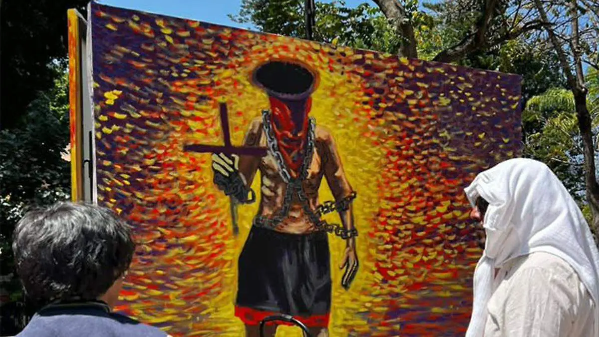 El artista reconoció que estos personajes generan impacto entre quienes los observan