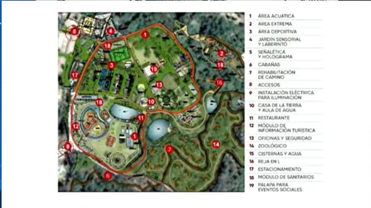 ecoparque pensar en grande sustituye a Flor del bosque 