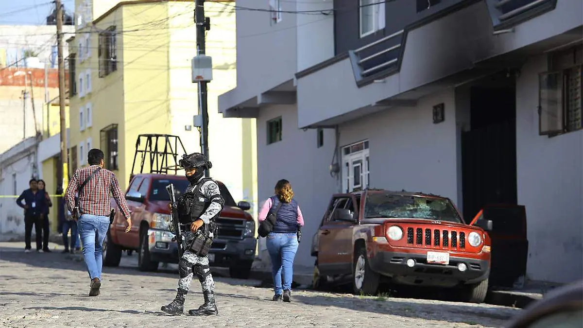 Un grupo de hombres llegó al sitio y abrió fuego en más de 30 ocasiones contra la fachada de un inmueble