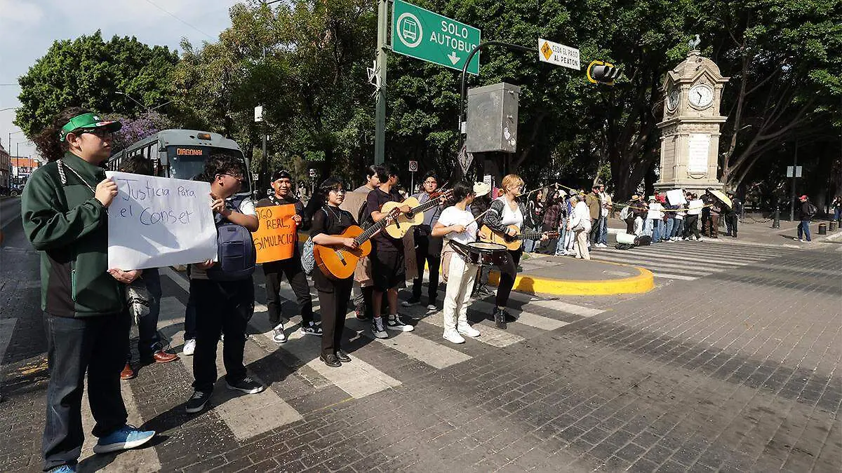 El bloqueo causó la suspensión del servicio de la Red Urbana de Transporte Articulado (RUTA)