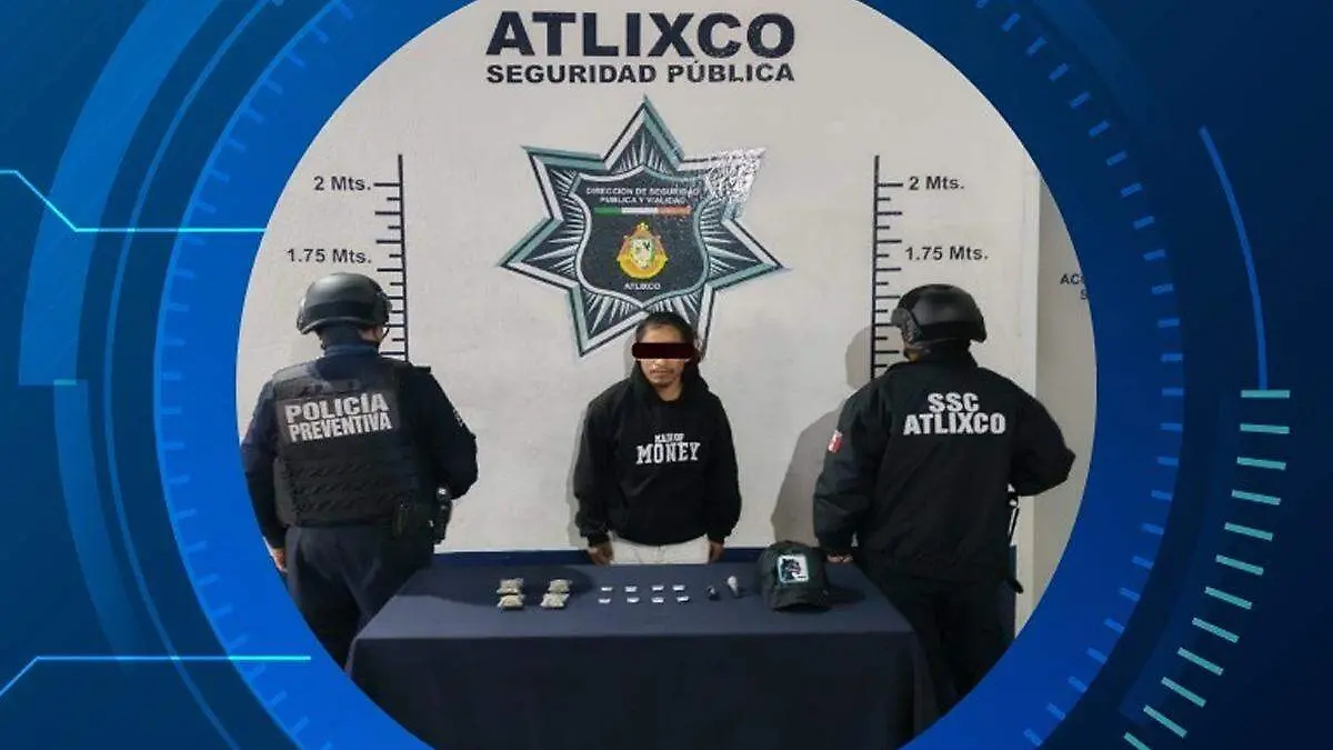 Atlixco detenidos