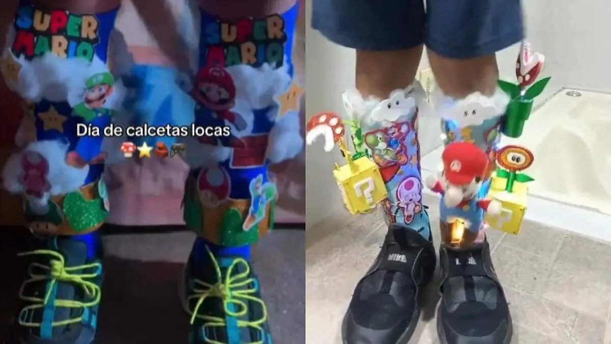 Más que una tarea, los calcetines locos se convierten en una experiencia compartida entre padres e hijos.